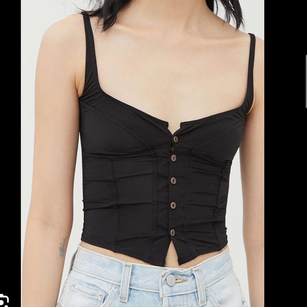 Urban Outfitter Bustier Mesh Top